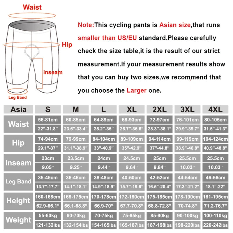 Padded Cycling Shorts
