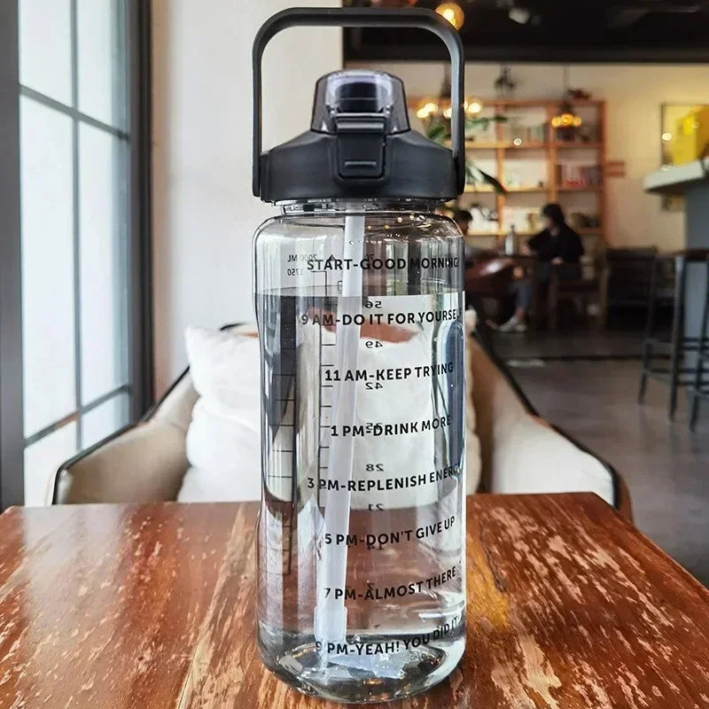 Time2Hydrate 2L Water Bottle