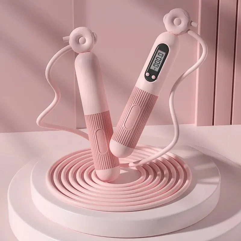 Smart Electronic Skipping Rope with Countdown & Calorie Counter