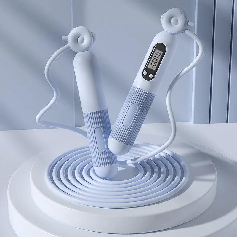 Smart Electronic Skipping Rope with Countdown & Calorie Counter