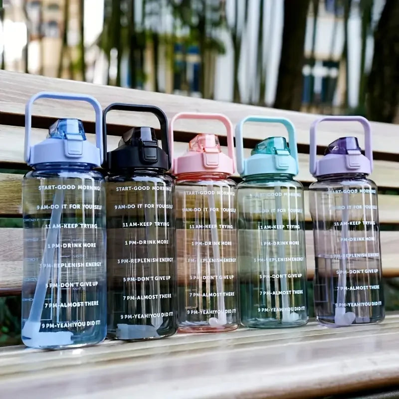 Time2Hydrate 2L Water Bottle