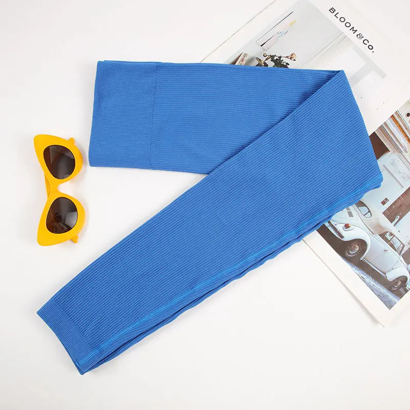 Seamless Ribbed Sports Set