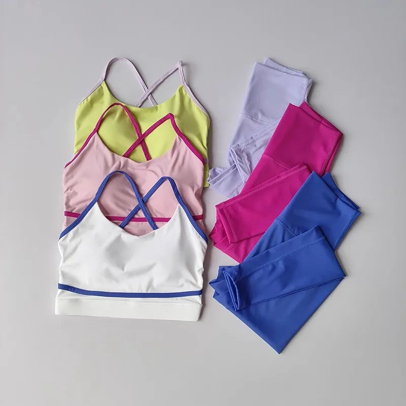 Women's Yoga Set 2-Piece Workout Suit