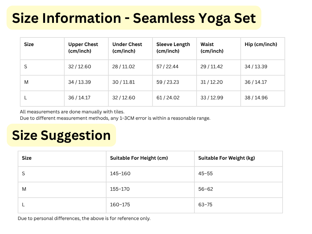 Seamless Yoga Set