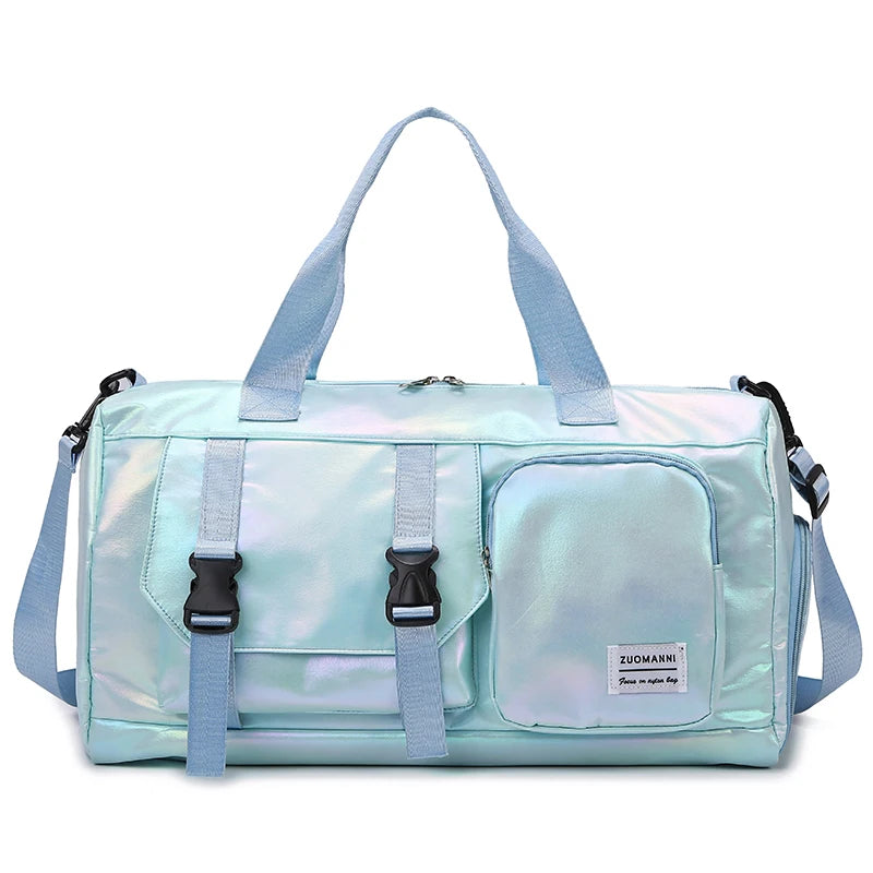 Holographic Duffel Bag
