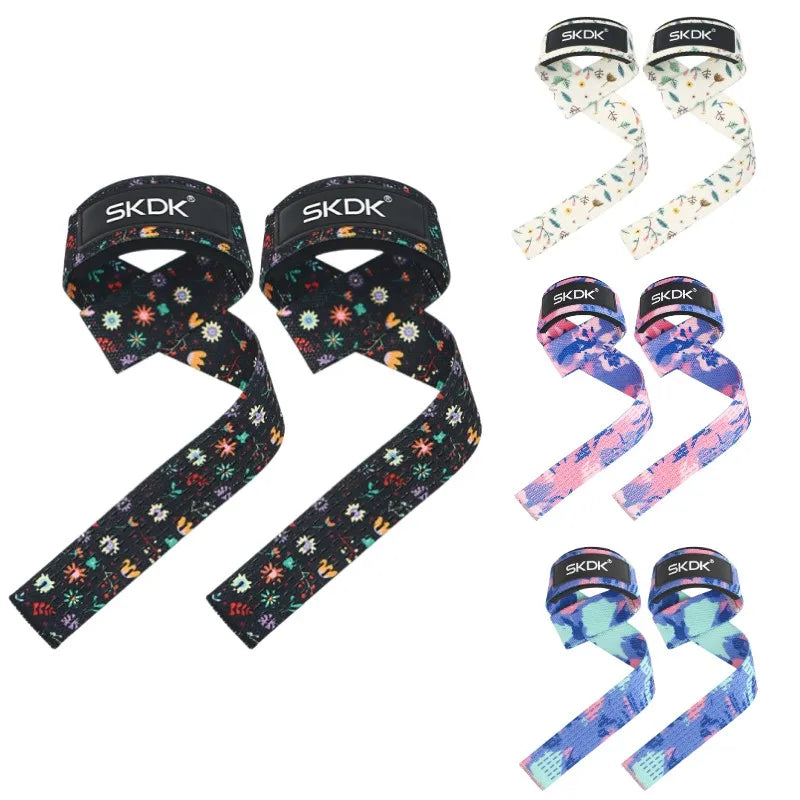 Printed Weightlifting Wrist Straps