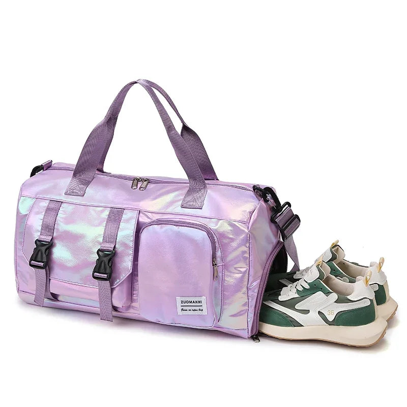 Holographic Duffel Bag
