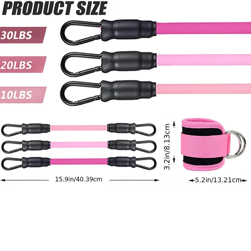 Ankle Resistance Bands Set