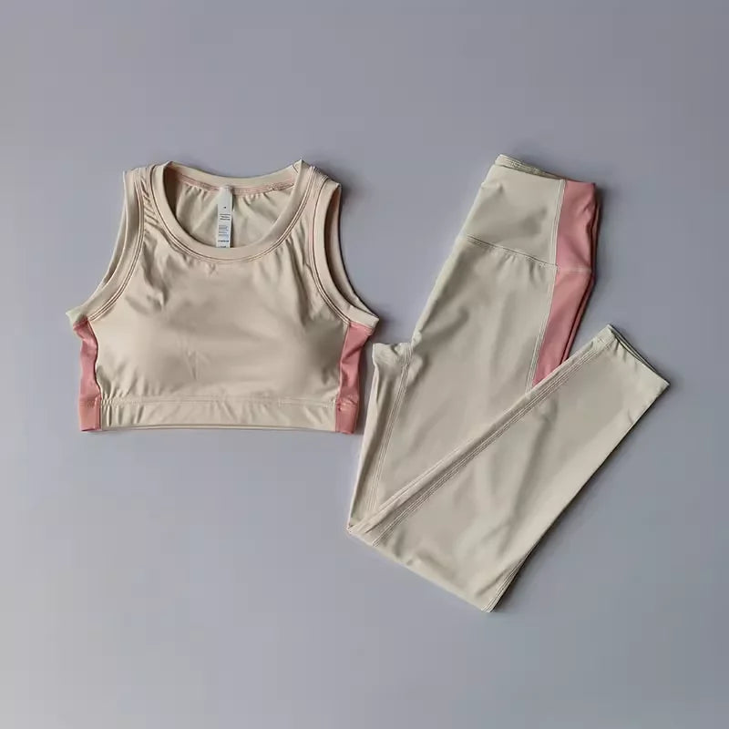 Women's Yoga Set 2-Piece Workout Suit