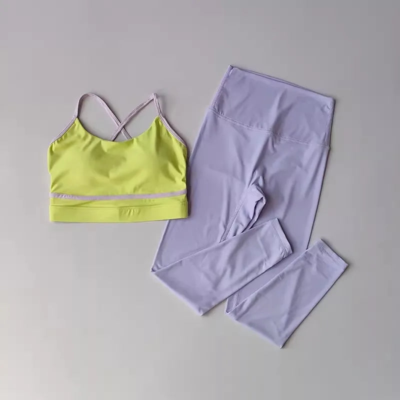 Women's Yoga Set 2-Piece Workout Suit