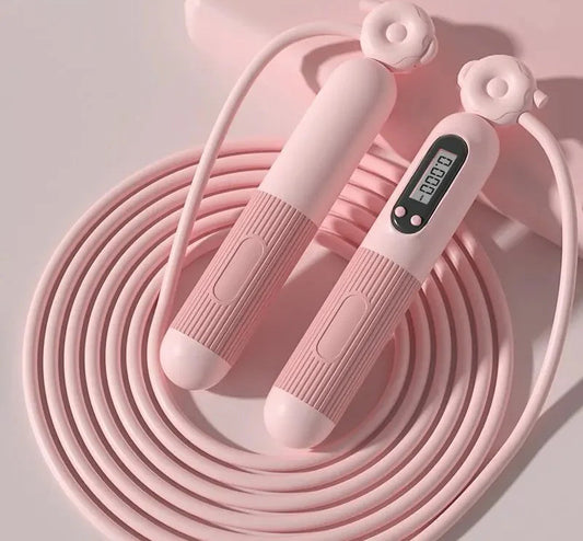 Smart Electronic Skipping Rope with Countdown & Calorie Counter