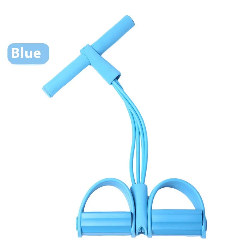 Multifunction Tension Rope Resistance Band with Pedal