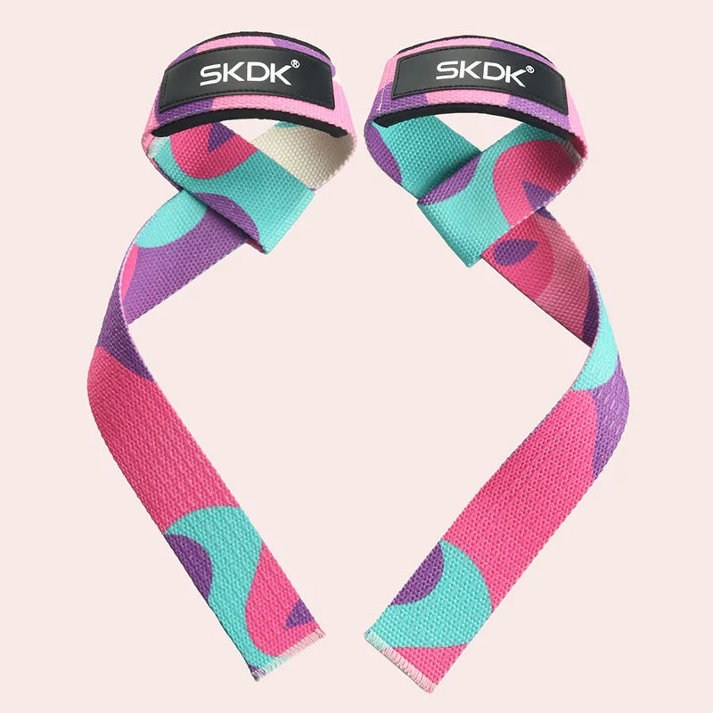 Printed Weightlifting Wrist Straps