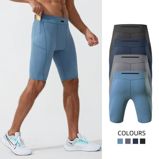 Men’s Compression Shorts with Pocket
