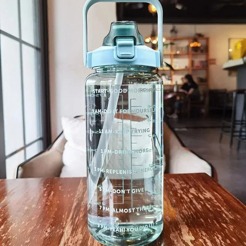 Time2Hydrate 2L Water Bottle