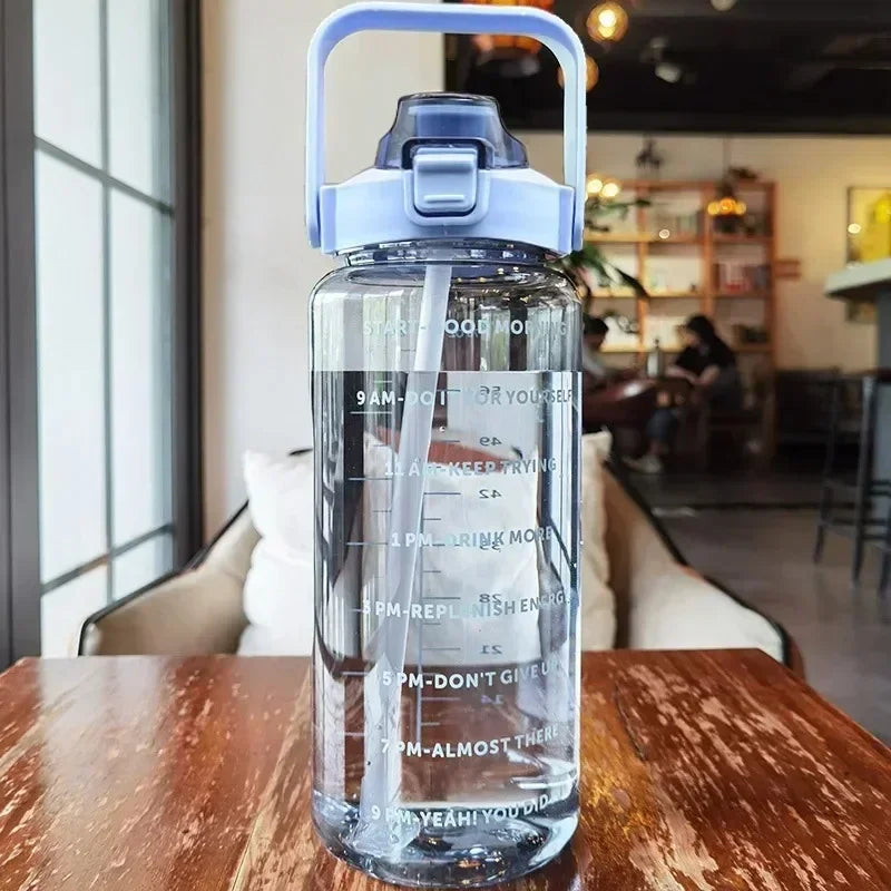 Time2Hydrate 2L Water Bottle