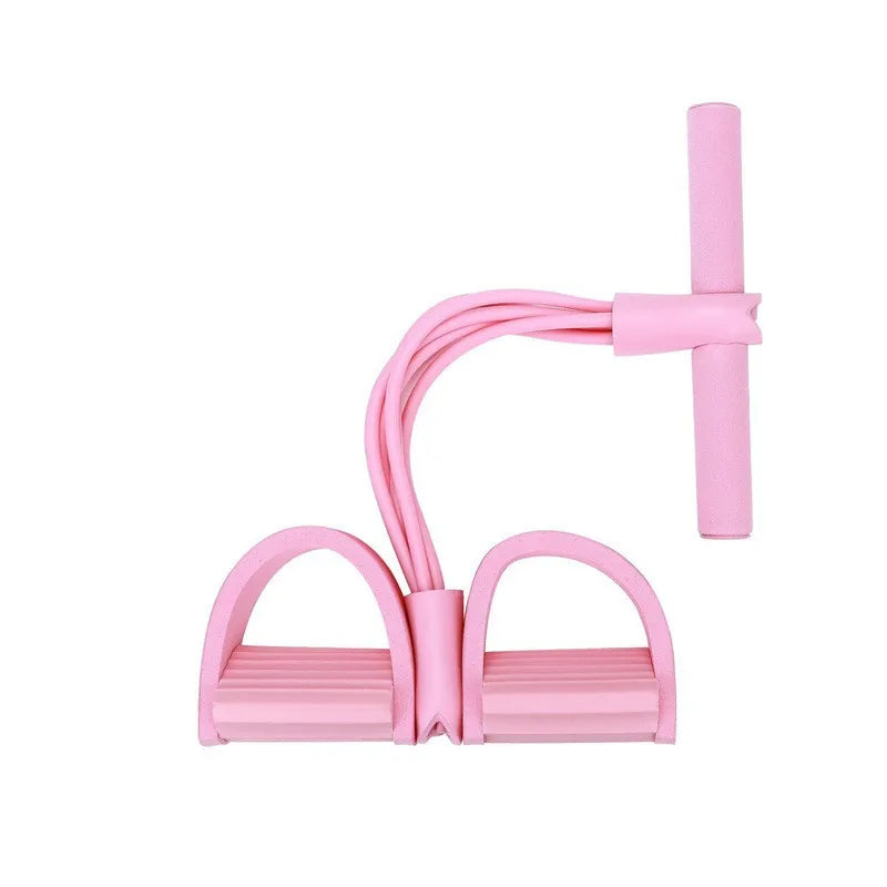 Multifunction Tension Rope Resistance Band with Pedal